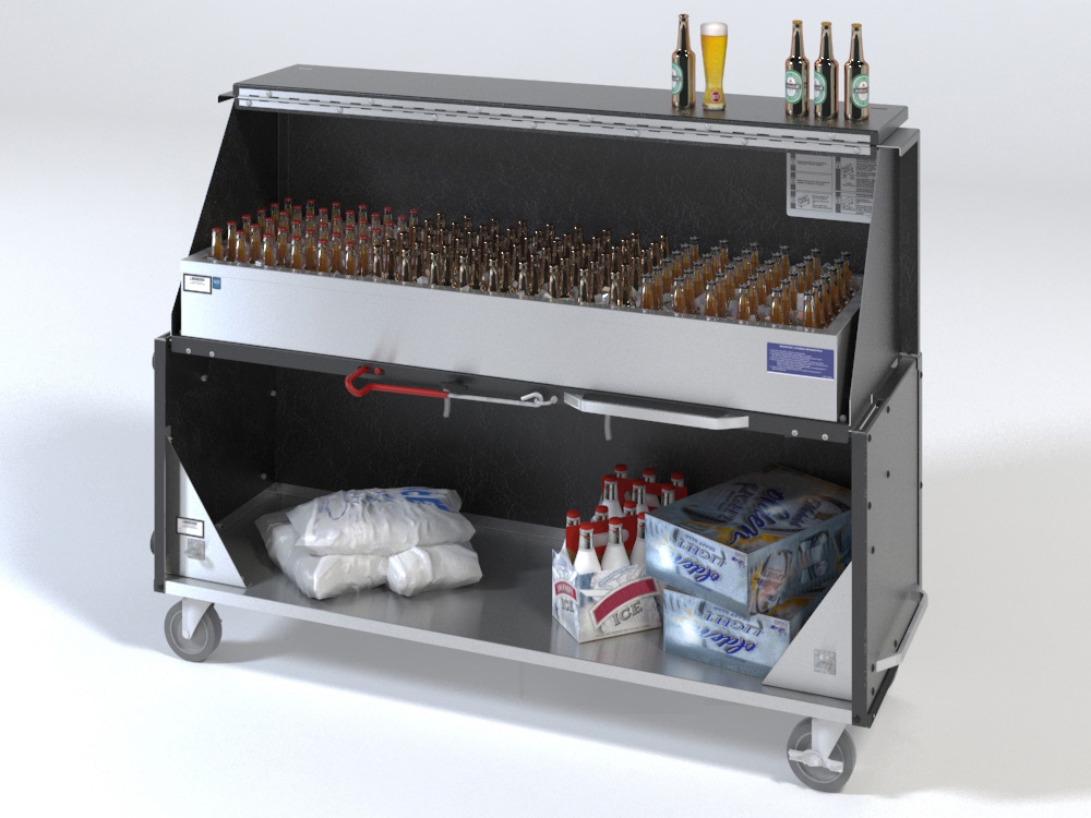 Stowaway Portable Beer Cart